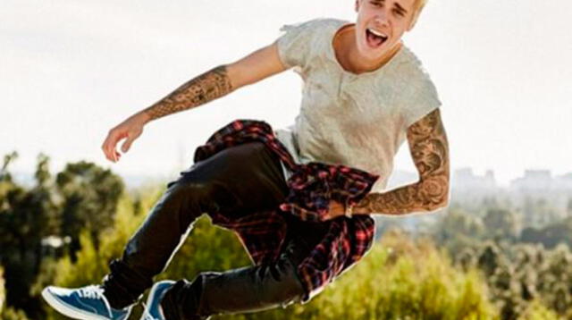 Justin Bieber feliz con su libertad.