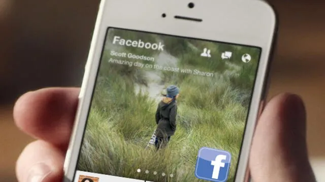 Facebook comienza a retocar las fotos de los usuarios en iPhone.