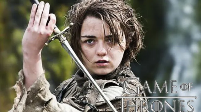 Arya stark sufrirá un cambio de look en Quinta Temporada de 'Game of Thrones'.