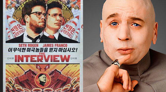 El Dr. Evil habló sobre Sony y Corea del Norte en SNL.