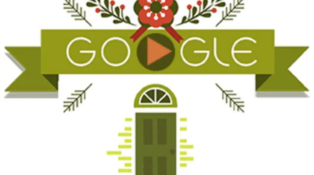 Google sorprende con un nuevo doodle navideño.