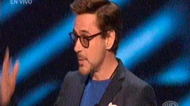 Robert Downey Jr. se llevó el premio a Mejor Actor de Película