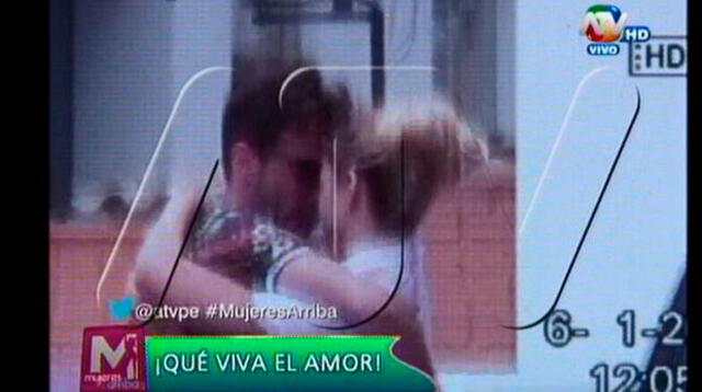 Sheyla Rojas y Antonio Pavón fueron vistos besándose. 