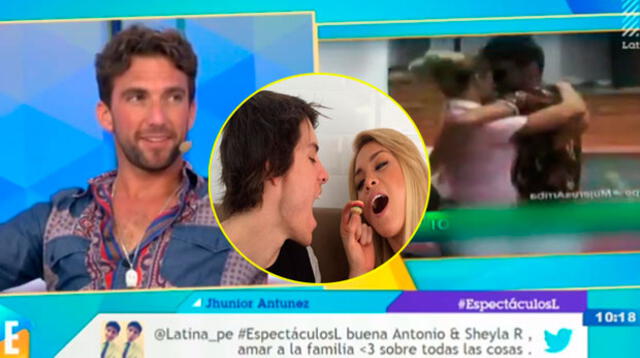 Antonio Pavón habló claro de Sheyla y Patricio. 