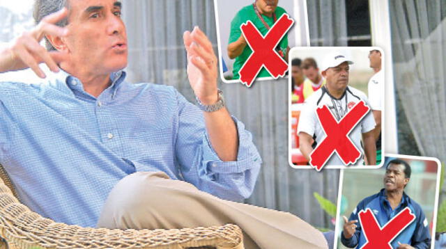 Oblitas asegura que DT de la selección será extranjero sí o sí, descartando así a Reynoso, Uribe y Mosquera