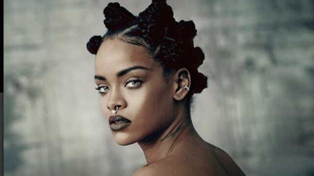 Rihanna se vistió y peinó como FKA Twigs. 