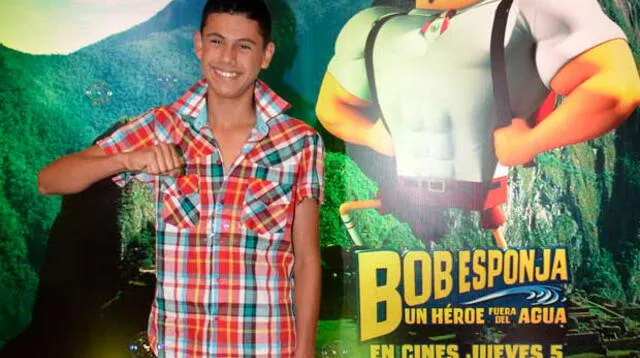 Farándula peruana estuvo presente en avant premiere de Bob Esponja. 