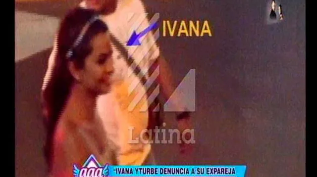 Ivana Yturbe denunció a ex pareja Jorge Negrón. 