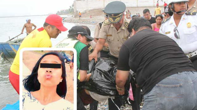 El cadáver de la joven ahogada fue hallado en La Punta, Callao.