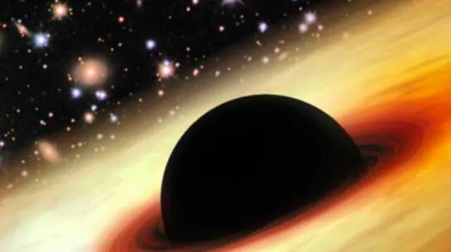 Ese agujero negro es un monstruo del espacio sideral.