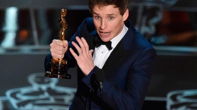 Redmayne se llevó el Oscar como mejor actor