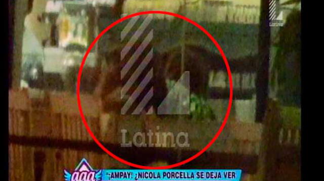 Angie Arizaga y Nicola Porcella han vuelto a ser amigos. 