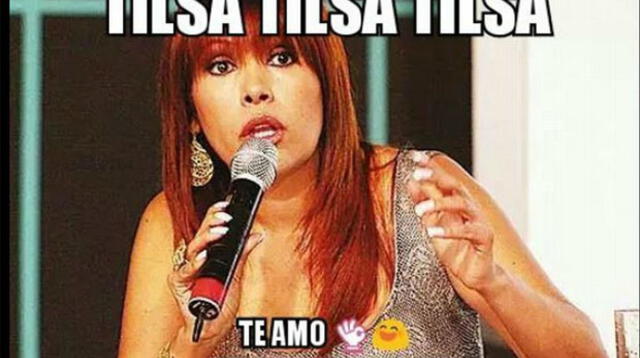 Memes se burlan de que Magaly quiera en su programa a Tilsa Lozano