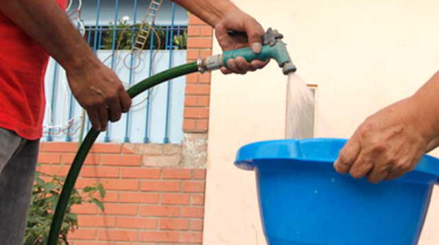 Hay que racionalizar el consumo de agua. ¡No la desperdicie!