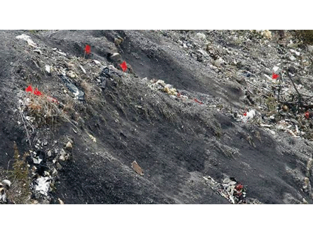Copiloto suicida estrelló avión contra los Alpes