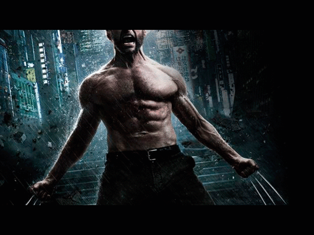 Wolverine interpretado por Hugh Jackman