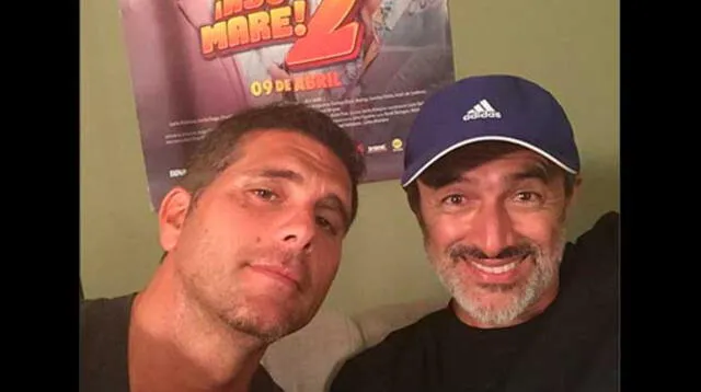 Christian Meier y Carlos Alcántara en Asu Mare 2. 