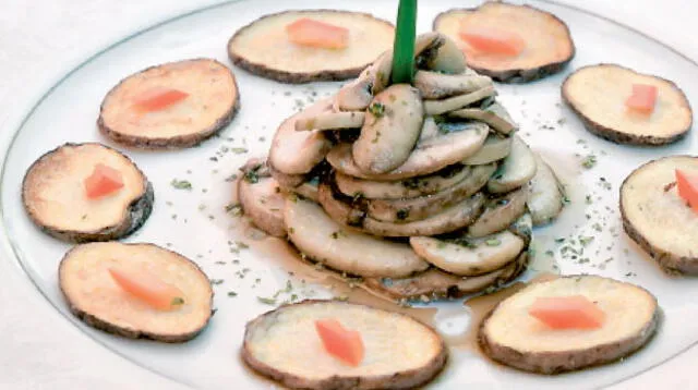 El secreto del chef: No cocines mucho los champiñones ya que tienden a botar mucha agua. 