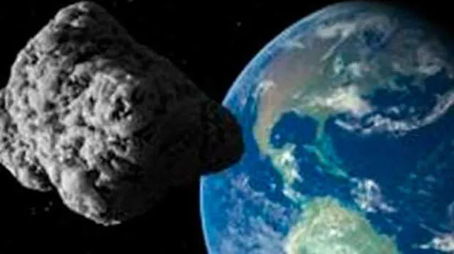 Asteroide planeta Tierra.