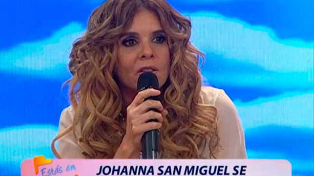 Johanna San Miguel se confiesa sobre su rompimiento con Stefano Salvini. 
