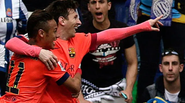Neymar abrió la cuenta y Messi le puso la cereza a la torta