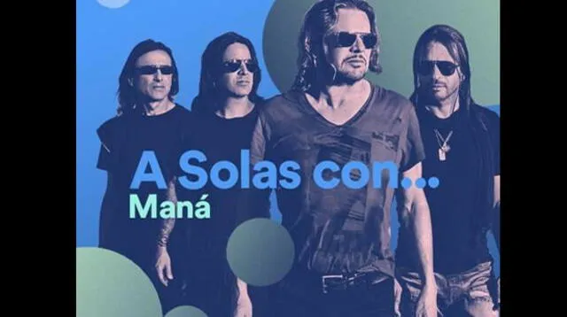 Plataforma de música presenta A solas con Maná.