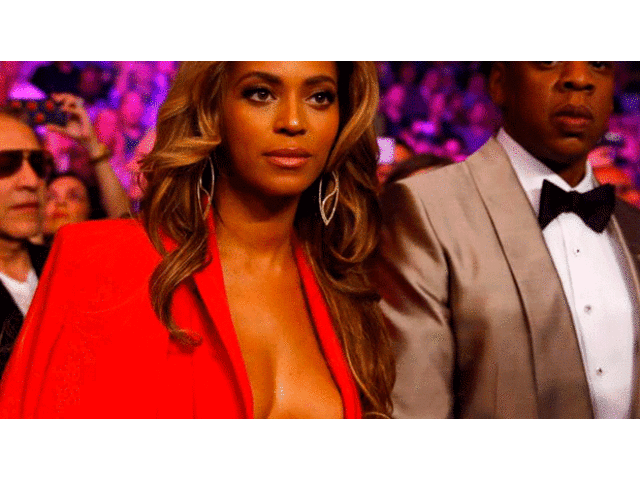 Beyoncé: su escote dejó en segundo lugar pelea de Mayweather y Pacquiao