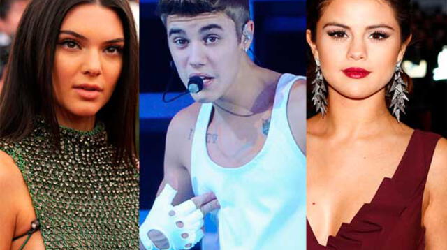 Kendall Jenner y Selena Gomez, enfrentadas por Justin Bieber. 