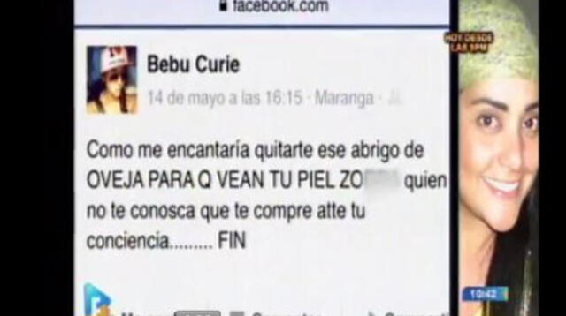 Dorita habría sido la culpable por la ruptura de Erick y su pareja