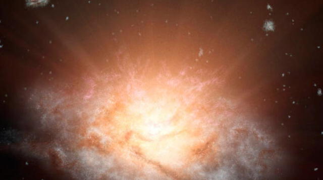 300 trillones de soles. Así es la galaxia más luminosa del universo.