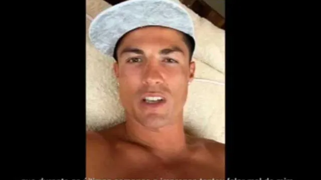 Cristiano Ronaldo arremeta contra la prensa. 