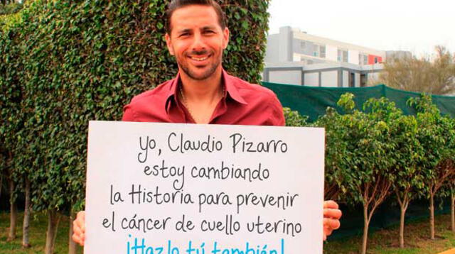 Claudio Pizarro. 