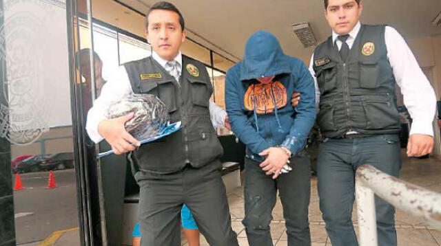 Detenido fue trasladado a la comisaría del sector.