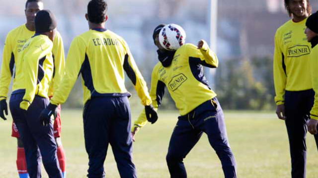 Ecuador vs. México. 