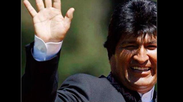 Evo Morales, sin comentarios tras goleada de Chile.
