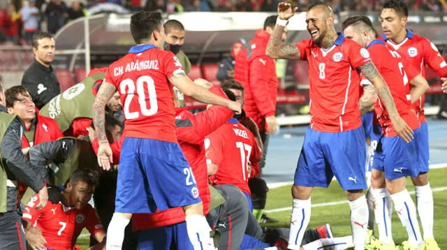 Mauricio Isla dio la clasificación a su país. Siguen soñando con su primera Copa América