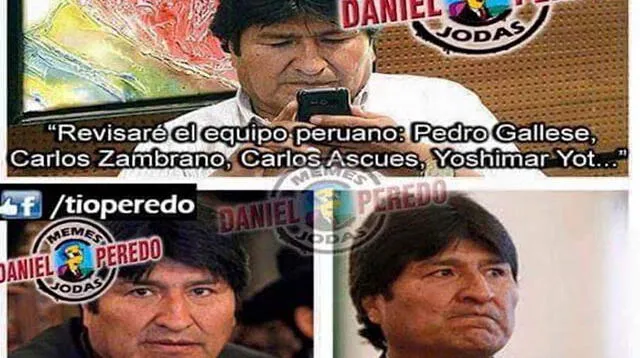 Memes del Perú vs. Bolivia.
