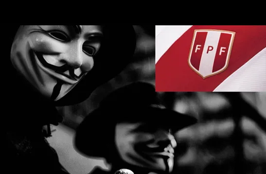 Anonymous apoya a Perú por ser éticos al jugar fútbol