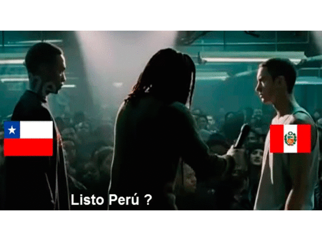 Eminem demuestra que Perú ganará ante Chile