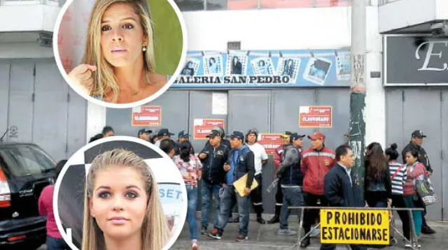 Las modelos fueron perjudicadas en su venta con el cierre de la galería.