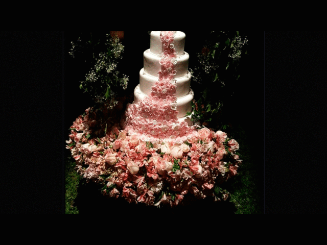 La torta de la Boda del Año.