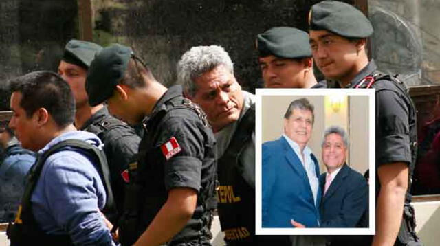 Fernando Gil, ex asesor aprista, fue trasladado a sede policial.