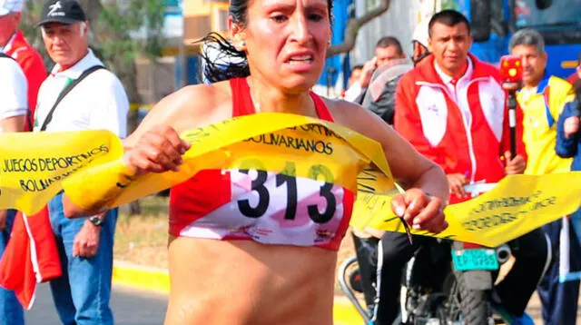 Maratonista peruana batió récord Panamericano