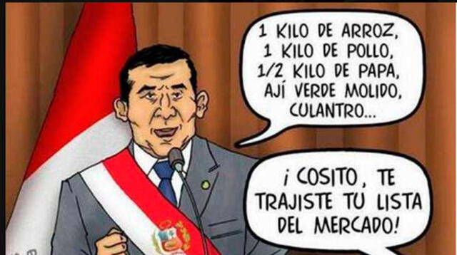 Memes del discurso de Ollanta. 