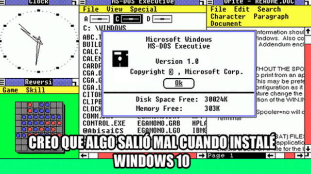 Bromas por nuevo sistema operativo de Microsoft no tardaron en darse
