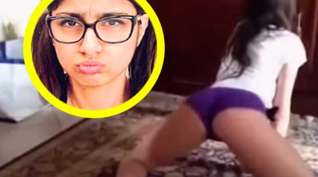 Mia Khalifa, además de actuar, también hace twerking.