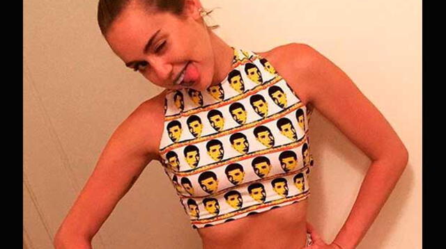 Miley Cyrus sigue causando polémica en las redes sociales.