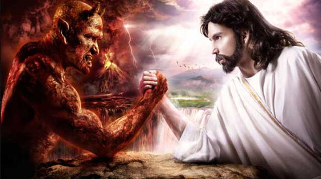 Los cibernautas expresan que se trata de una guerra entre el diablo y Jesús.