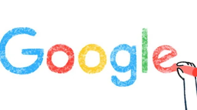 Doodle muestra el cambio de logo. Foto: Google