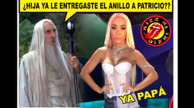 Sheyla Rojas y Patricio Parodi van juntos al peluquero. 